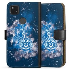 Sideflip mit langer Lasche schwarz