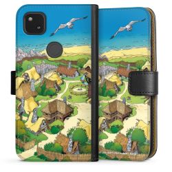 Sideflip mit langer Lasche schwarz