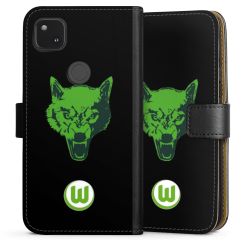 Sideflip mit langer Lasche schwarz