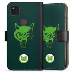 Sideflip mit langer Lasche schwarz