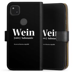 Sideflip mit langer Lasche schwarz