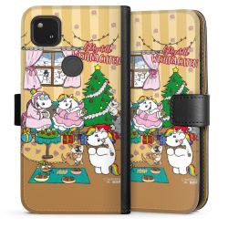 Sideflip mit langer Lasche schwarz