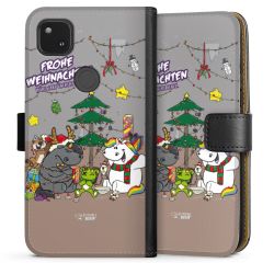 Sideflip mit langer Lasche schwarz