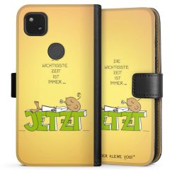 Sideflip mit langer Lasche schwarz