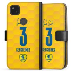 Sideflip mit langer Lasche schwarz