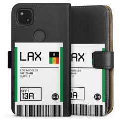 Sideflip mit langer Lasche schwarz