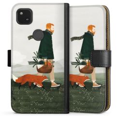 Sideflip Fodral med flap svart