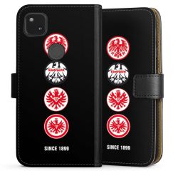 Sideflip mit langer Lasche schwarz