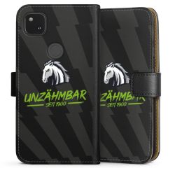 Sideflip mit langer Lasche schwarz