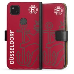 Sideflip mit langer Lasche schwarz