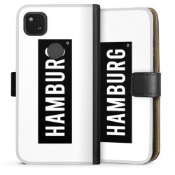 Sideflip mit langer Lasche schwarz