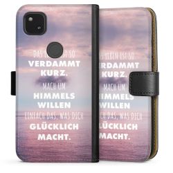 Sideflip mit langer Lasche schwarz