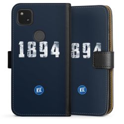 Sideflip mit langer Lasche schwarz