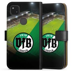 Sideflip mit langer Lasche schwarz