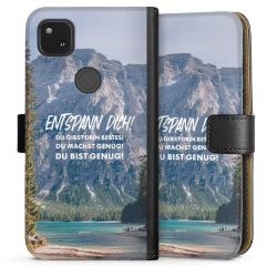 Sideflip mit langer Lasche schwarz