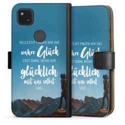 Sideflip mit langer Lasche schwarz