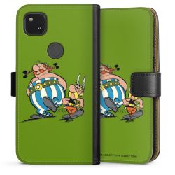 Sideflip mit langer Lasche schwarz