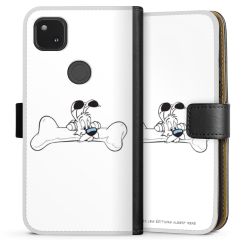 Sideflip mit langer Lasche schwarz