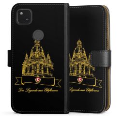 Sideflip mit langer Lasche schwarz