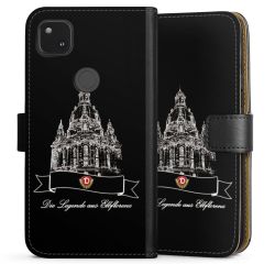 Sideflip mit langer Lasche schwarz