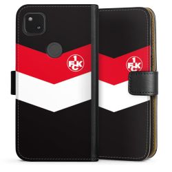 Sideflip mit langer Lasche schwarz