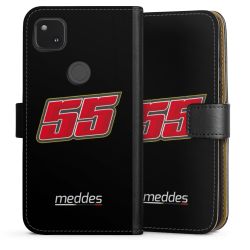 Sideflip mit langer Lasche schwarz