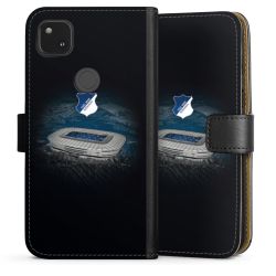 Sideflip mit langer Lasche schwarz