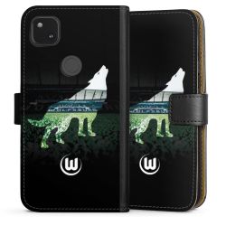 Sideflip mit langer Lasche schwarz