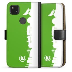 Sideflip mit langer Lasche schwarz