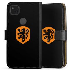 Sideflip mit langer Lasche schwarz