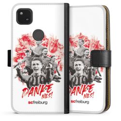 Sideflip mit langer Lasche schwarz