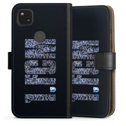 Sideflip mit langer Lasche schwarz