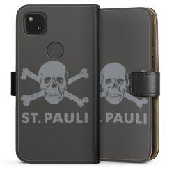 Sideflip mit langer Lasche schwarz