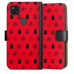 Sideflip mit langer Lasche schwarz