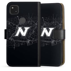 Sideflip mit langer Lasche schwarz