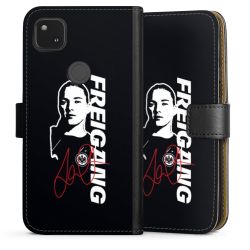 Sideflip mit langer Lasche schwarz