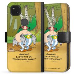 Sideflip mit langer Lasche schwarz