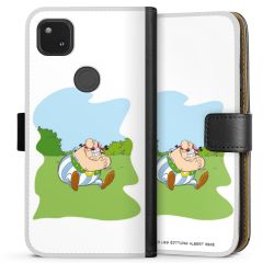 Sideflip mit langer Lasche schwarz