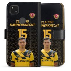 Sideflip mit langer Lasche schwarz