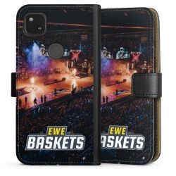 Sideflip mit langer Lasche schwarz