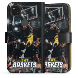 Sideflip mit langer Lasche schwarz