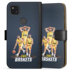 Sideflip mit langer Lasche schwarz