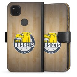 Sideflip mit langer Lasche schwarz