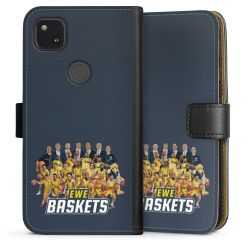 Sideflip mit langer Lasche schwarz