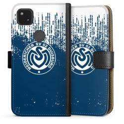 Sideflip mit langer Lasche schwarz