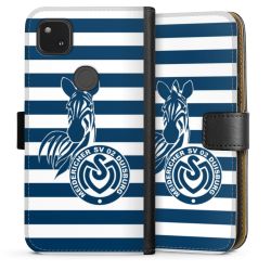 Sideflip mit langer Lasche schwarz