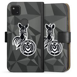 Sideflip mit langer Lasche schwarz