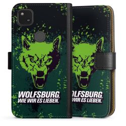 Sideflip mit langer Lasche schwarz