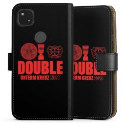 Sideflip mit langer Lasche schwarz