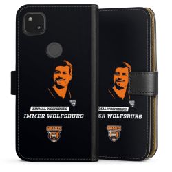 Sideflip mit langer Lasche schwarz